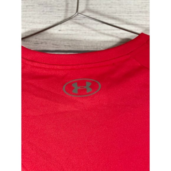 Under Armour - Men's Red Tech Light weight Athletic T-Shirt - Size XXL - Picture 4 of 5